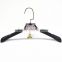Hot sale plastic hanger whit leather shoulder