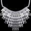 New Design Fashion Crystal Necklaces Women Luxury Statement Diamond Necklace Jewelry SKA8450