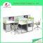 high quality modern office partition material modular desk call center cubicles