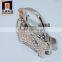 Fashion lady metal foldable handbag hanger with lovely cat
