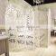 Factory Direct laser cut home decorative free combinational folding screen room divider                        
                                                Quality Choice