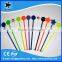 Wholesale High Quality Stirrer Custom Plastic Swizzle Sticks