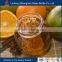 Industrial Use and Screw Cap Sealing Type 250ml round glass jars for honey