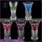 Super Quality clear straight tall crystal glass Flower Vase