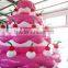 Happy birthday inflatable cake model for decoration/advertising