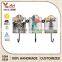 Cheap Prices Chic Iron Plaque Decorative Hooks For Grid Wall Hanger