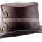 steampunk-hatter-curio-honey-Top Leather Hat