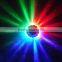 Fire UFO Sunflower effect light 48leds rgb stage light lamp disco bar dj party rotating lighting led sunflower light