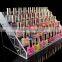 factory custom counter top good sale makeup stand/shop shelf display cosmetic/acrylic display rack