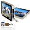 9inch bus backside mounted lcd advertising player/ music player