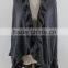 Winter Women Capes Cashmere Knitted Poncho Shawl With Flower Fringe