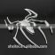 Auto decoration 3D Spider motorcycle adhesive animated metal car stickers Decals