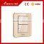 2016 New design products Crystal Acrylic 2 gang 2 way wall touch switch