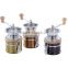Manual Canister Stainless Steel Burr Coffee Mill Grinder