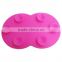 New coming colorful silicon purple cleaning mat cleaning brush