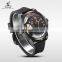 WEIDE popular brand best selling products sports watch men silicone band dual time stainless steel back water resistant watches