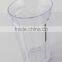 Clear lacquered 350ML plastic insulated tumbler