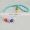 latest fashion silicone jewelry,hot selling beaded necklace,promotional silicone necklace