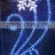 Outdoor Christmas 3d Moon Motif Light Christmas Street Decorative 3d Motif Light