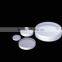 Calcium fluoride glass lens for red dot sight