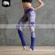 Women yoga sport sublimation yoga pants sex womens printed leggings