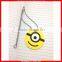 lovely soft PVC necklace for minion ( kms-0900)