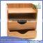 4-tier Mini wood desk organizer bamboo Desk Organizer