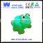 factory supply floating bath rubber flashing baby toy animal