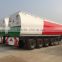 High performance bottom price 42000L Fuwa axle carbon steel oil tank semi trailer
