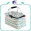 Polyester collapsible cooler basket with insulated cooler