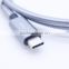 multi-function portable nylon USB 3.1 Type C cable connector for Macbook