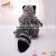 China No Stuffing Raccoon Soft Plush Dog Toy Manufacturer