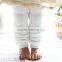 hot sale high quality ruffle leggings warm terry baby infant leggings