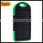 Silicone Rubber Waterproof Solar Mobile Charger Power Bank
