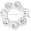 EU Flexible Surge Protector Power Strip Pivot Power 4/5/6 Outlet