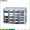 Taiwan High Quality Non-Slip Plastic PS ABS 20 Drawer Steel Spare Part Classification Cabinet