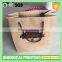 Brown Craft paper bag with sivler foil logo
