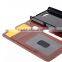 2015 New design cloth material +pu leather case for Sony z5 mini