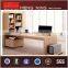 Home office furniture modern bookcase with computer desk