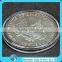 Clear plastic coin holder customized metal coin capsules coin box display