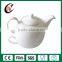 Wholesale tea pot and tea cup porcelain tea set for one person