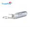Mini keychain flashlight use Cree XM-L 2 leds, small torch light with CE,FCC certification
