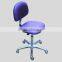 PVC PU Leather ESD Chair with Conductive Wheels