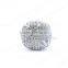 925 sterling silver imitation micro pave setting ring