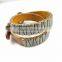 BOSHIHO male leather bracelet/leather ankle bracelets/customizable leather bracelets