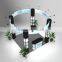 Aluminum frame booth displays