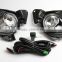 Toyota hiace 2014-2016 body parts black chrome fog lamp set with switches accessoires