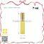 7ml fashion colorful with gold cap perfume pump sprayer