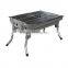 Portable mini stainless steel bbq grill