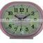 Ellipse Shape Luminous Dial Alarm Clock / Hot Sale Melody Wake up Alarm Clock